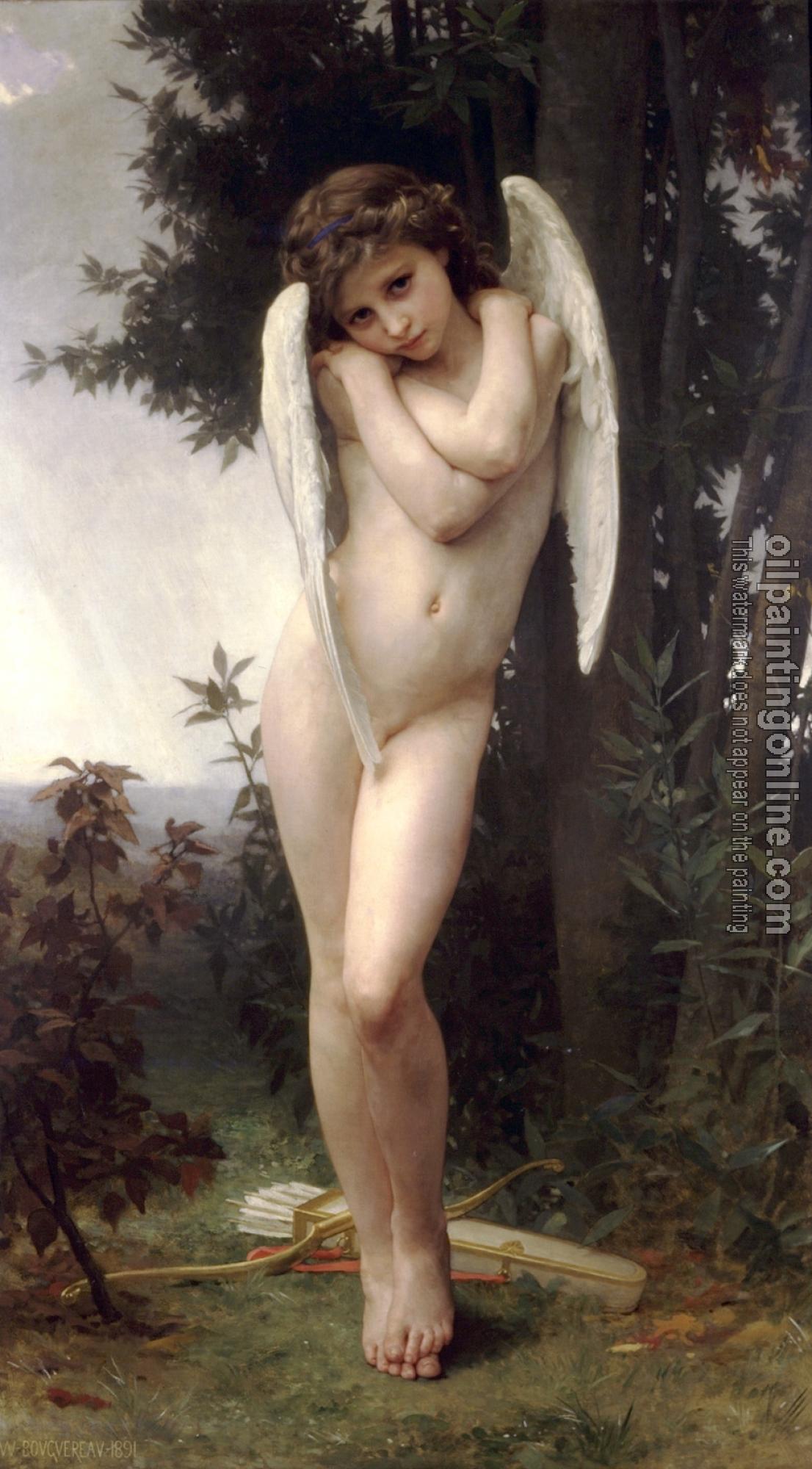 Bouguereau, William-Adolphe - L'Amour Mouille( Wet Cupid)